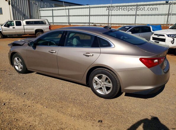 1G1ZB5STXNF207594 2022 CHEVROLET MALIBU Gray Հետևի ձախ