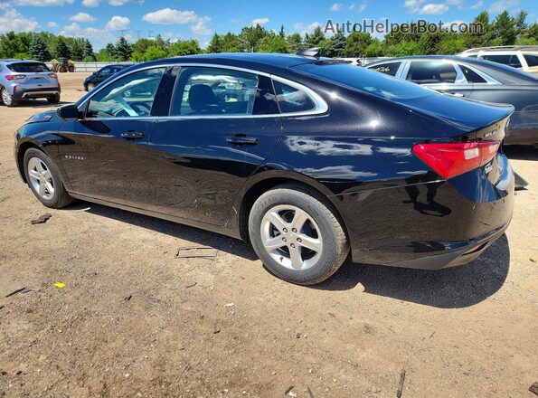 1G1ZB5STXSF109676 2025 CHEVROLET MALIBU Black Trasero izquierdo