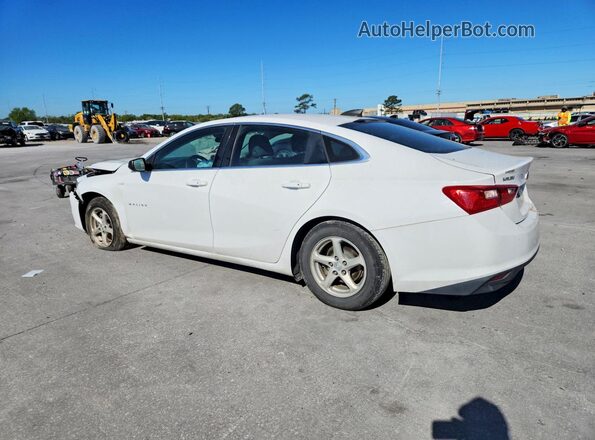 1G1ZC5ST0HF132907 2017 CHEVROLET MALIBU White Tył lewy