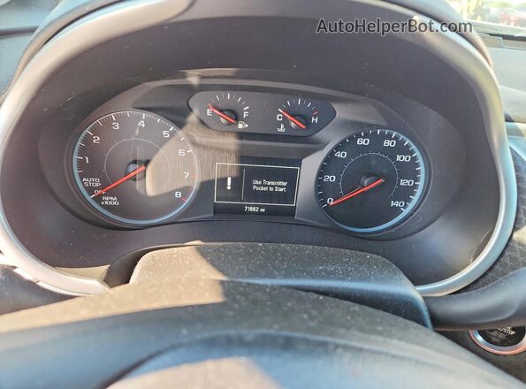 1G1ZC5ST0HF132907 2017 CHEVROLET MALIBU White Widok zestawu wskaźników