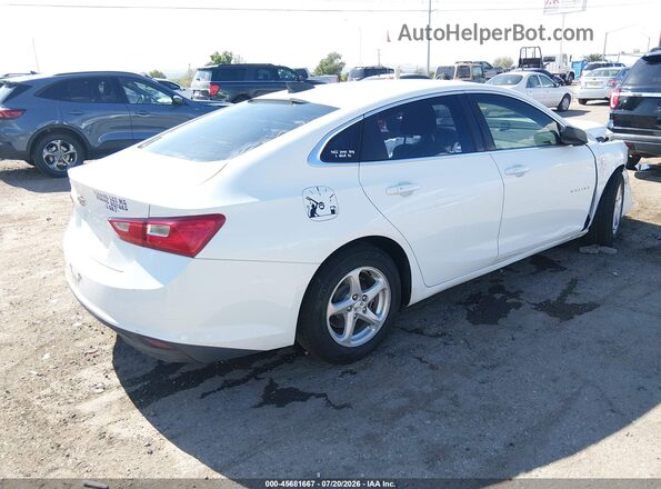1G1ZC5ST0HF237530 2017 CHEVROLET MALIBU White უკანა მარჯვენა