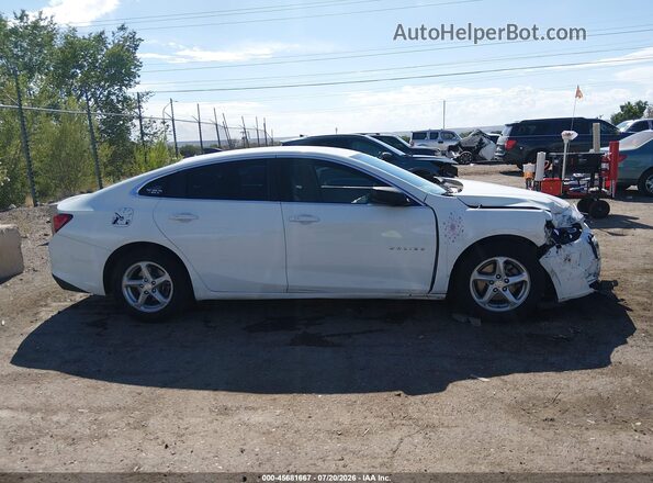 1G1ZC5ST0HF237530 2017 CHEVROLET MALIBU White უკანა სალონის ხედი
