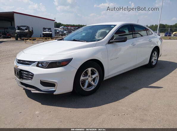 1G1ZC5ST0HF260578 2017 CHEVROLET MALIBU White Vista tres cuartos delantera izquierda