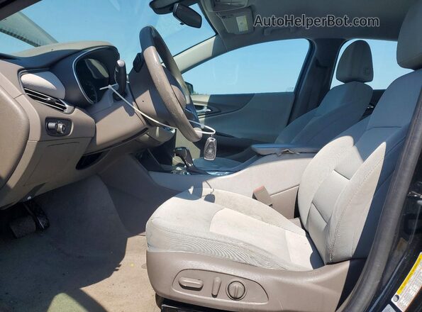 1G1ZC5ST0HF269247 2017 CHEVROLET MALIBU Black Widok wnętrza z przodu