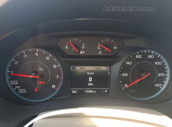 1G1ZC5ST0HF269247 2017 CHEVROLET MALIBU Black Widok zestawu wskaźników