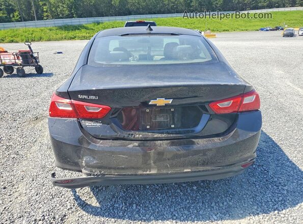 1G1ZC5ST0HF269247 2017 CHEVROLET MALIBU Black Widok z tyłu