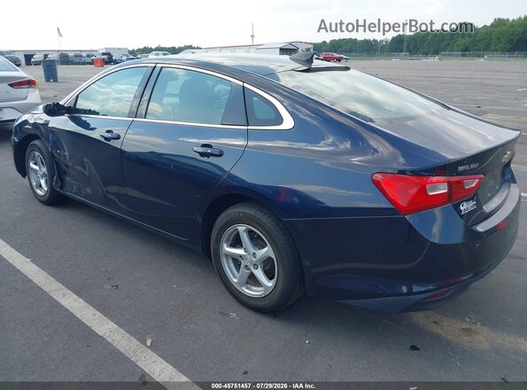 1G1ZC5ST0JF210009 2018 CHEVROLET MALIBU Blue Задня ліва чверть