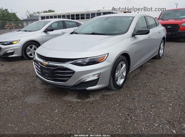 1G1ZC5ST0LF000707 2020 CHEVROLET MALIBU Silver Widok z przodu