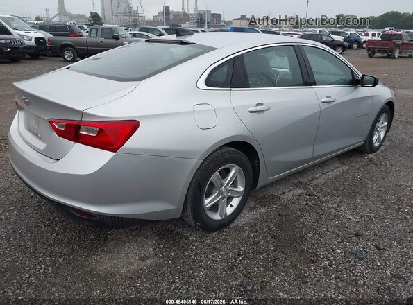 1G1ZC5ST0LF000707 2020 CHEVROLET MALIBU Silver Tył prawy