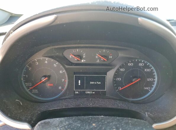1G1ZC5ST0LF035912 2020 CHEVROLET MALIBU White Vista del cuadro de instrumentos