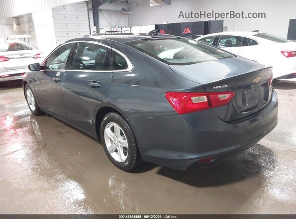 1G1ZC5ST0LF136948 2020 CHEVROLET MALIBU Gray Trasero izquierdo