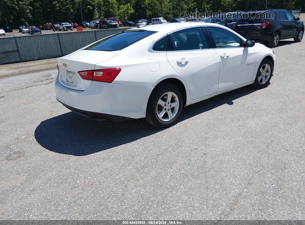 1G1ZC5ST0LF139543 2020 CHEVROLET MALIBU White Հետևի աջ