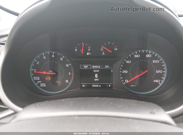 1G1ZC5ST0LF139543 2020 CHEVROLET MALIBU White Հետևի նստատեղերի տեսք