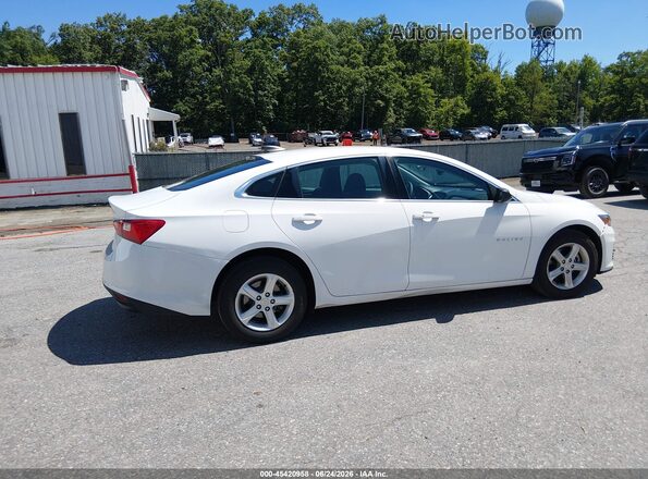 1G1ZC5ST0LF139543 2020 CHEVROLET MALIBU White 