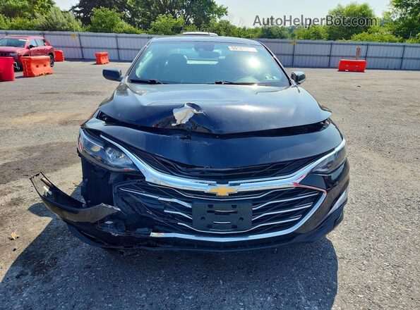 1G1ZC5ST0LF144838 2020 CHEVROLET MALIBU Black Front view