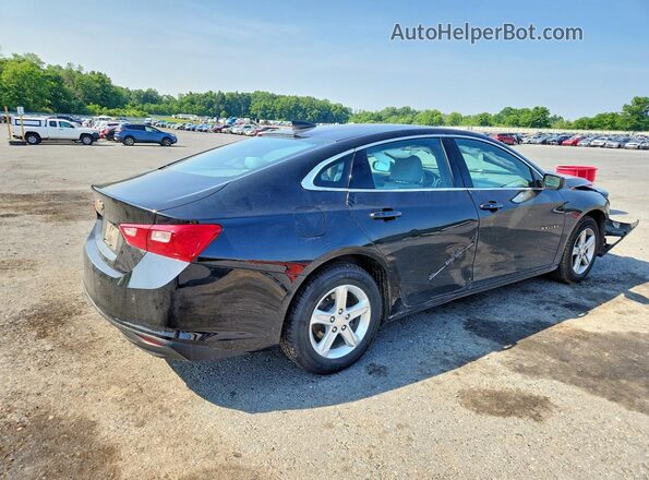 1G1ZC5ST0LF144838 2020 CHEVROLET MALIBU Black Rear right