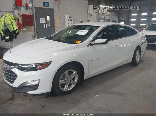 1G1ZC5ST0MF086117 2021 CHEVROLET MALIBU White წინა მარცხენა ხედი სამი მეოთხედიდან