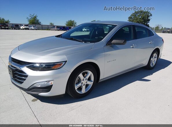 1G1ZC5ST1LF137137 2020 CHEVROLET MALIBU Silver Առջևի ձախ երեք քառորդ տեսարան