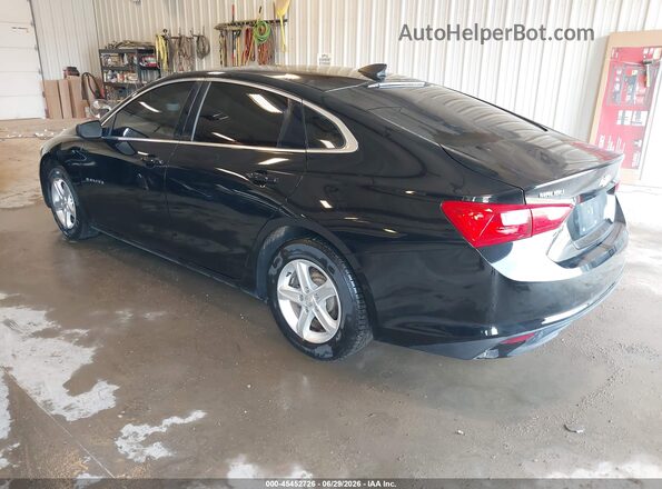 1G1ZC5ST1MF001799 2021 CHEVROLET MALIBU Black Tył lewy