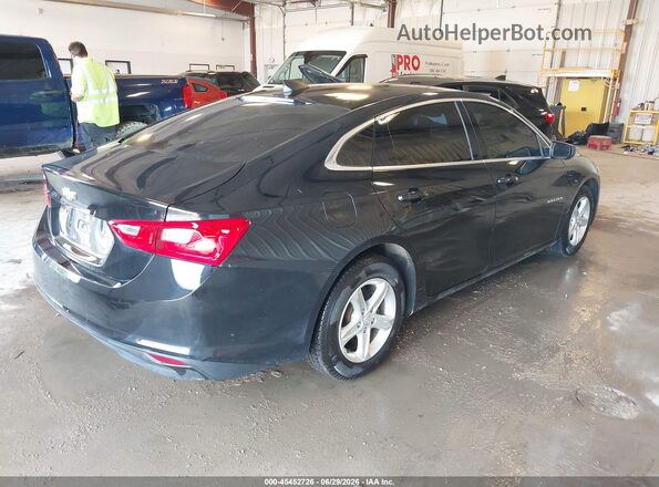 1G1ZC5ST1MF001799 2021 CHEVROLET MALIBU Black Tył prawy