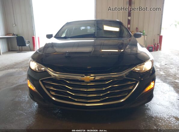 1G1ZC5ST1MF001799 2021 CHEVROLET MALIBU Black Widok z przodu