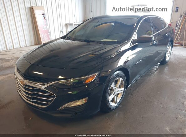 1G1ZC5ST1MF001799 2021 CHEVROLET MALIBU Black Przód lewy