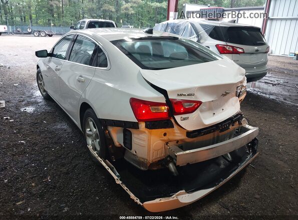 1G1ZC5ST2GF267272 2016 CHEVROLET MALIBU White უკანა მარცხენა