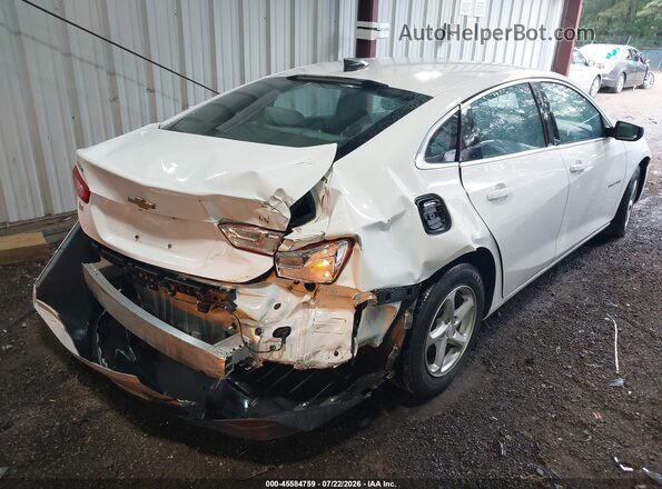 1G1ZC5ST2GF267272 2016 CHEVROLET MALIBU White უკანა მარჯვენა