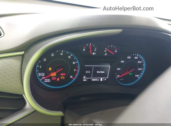 1G1ZC5ST2GF267272 2016 CHEVROLET MALIBU White უკანა სავარძლების ხედი