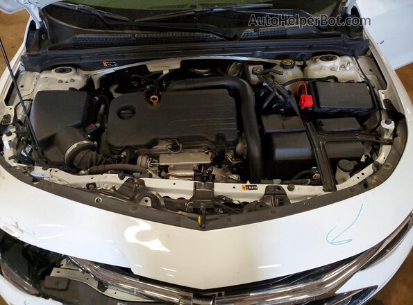 1G1ZC5ST2LF093505 2020 CHEVROLET MALIBU White Вид задньої частини салону
