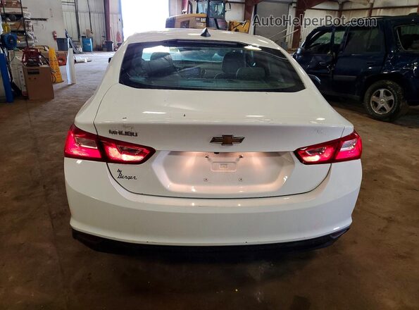 1G1ZC5ST2LF093505 2020 CHEVROLET MALIBU White Вид ззаду