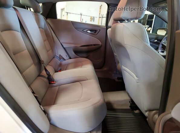 1G1ZC5ST2LF093505 2020 CHEVROLET MALIBU White Вид задніх сидінь