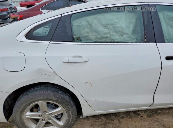 1G1ZC5ST2MF056245 2021 CHEVROLET MALIBU White Вид задніх сидінь