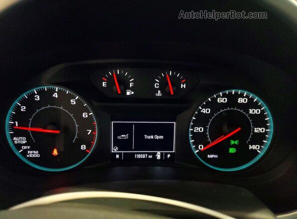 1G1ZC5ST2PF114908 2023 CHEVROLET MALIBU White Widok zestawu wskaźników