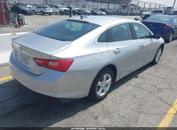 1G1ZC5ST3LF133235 2020 CHEVROLET MALIBU Silver Հետևի աջ