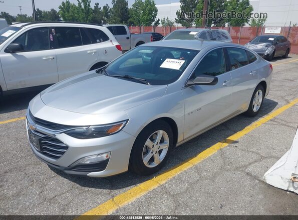 1G1ZC5ST3LF133235 2020 CHEVROLET MALIBU Silver Առջևի ձախ երեք քառորդ տեսարան