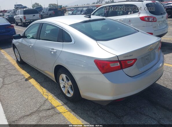 1G1ZC5ST3LF133235 2020 CHEVROLET MALIBU Silver Հետևի ձախ
