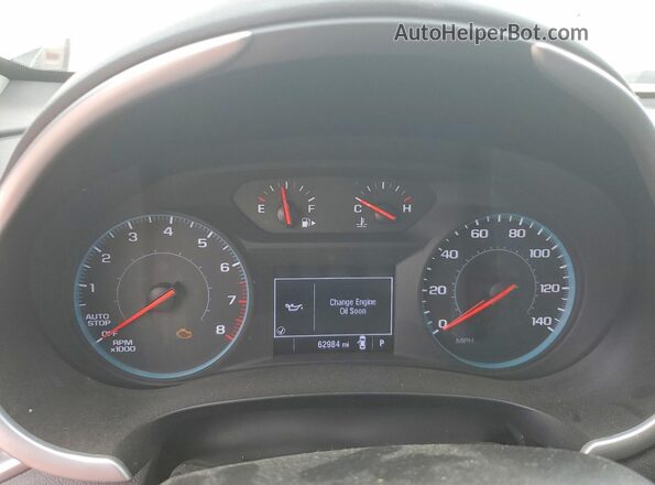 1G1ZC5ST3PF146802 2023 CHEVROLET MALIBU White Widok zestawu wskaźników