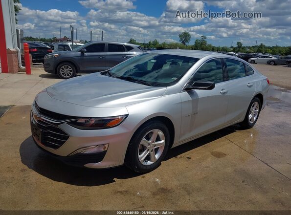 1G1ZC5ST4LF000340 2020 CHEVROLET MALIBU Silver Front left
