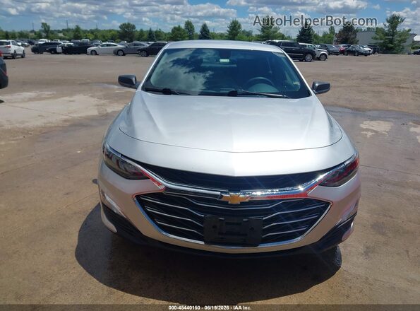 1G1ZC5ST4LF000340 2020 CHEVROLET MALIBU Silver Rear interior view