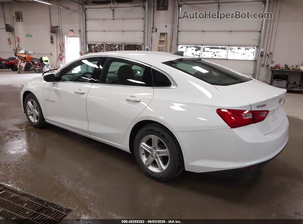 1G1ZC5ST4LF139075 2020 CHEVROLET MALIBU White Rear left