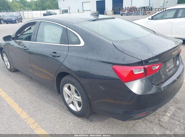 1G1ZC5ST4NF136602 2022 CHEVROLET MALIBU Black Tył lewy