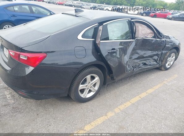 1G1ZC5ST4NF136602 2022 CHEVROLET MALIBU Black Tył prawy