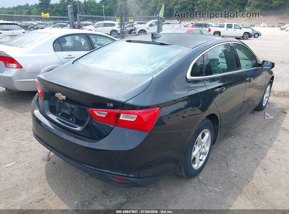 1G1ZC5ST5GF240079 2016 CHEVROLET MALIBU Black Rear right