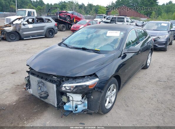 1G1ZC5ST5GF240079 2016 CHEVROLET MALIBU Black Front left