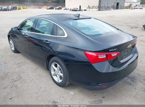 1G1ZC5ST5GF240079 2016 CHEVROLET MALIBU Black Rear left