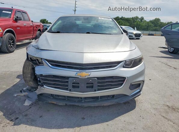 1G1ZC5ST5JF103277 2018 CHEVROLET MALIBU Silver Widok z przodu