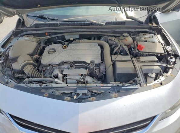1G1ZC5ST5JF103277 2018 CHEVROLET MALIBU Silver Widok wnętrza z tyłu