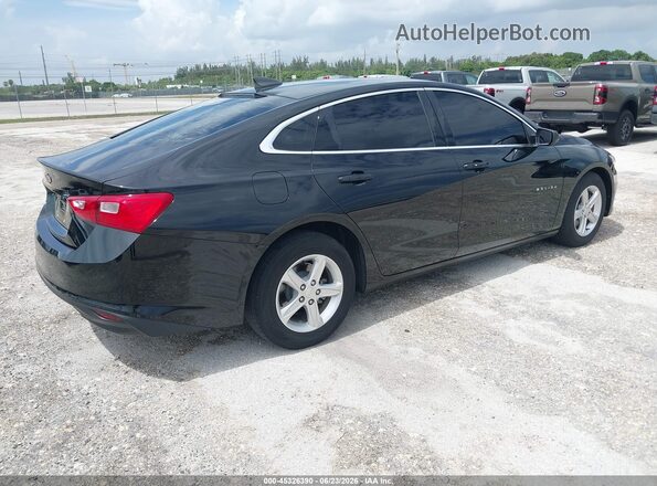 1G1ZC5ST5LF000153 2020 CHEVROLET MALIBU Black Tył prawy