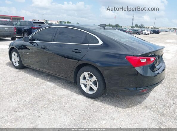 1G1ZC5ST5LF000153 2020 CHEVROLET MALIBU Black Tył lewy